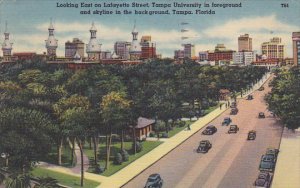 Lafayette Street Looking East Tampa Florida 1959