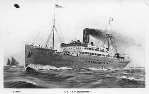 SS AP Bernstorff Ship Unused 