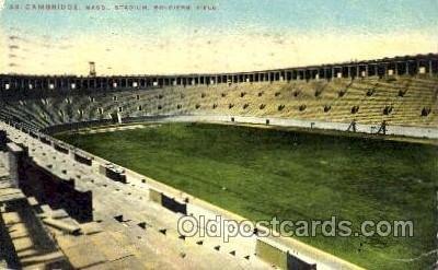 Cambridge, Mass. Stadium, Soldiers, Field, Foot Ball, Football, Stadium 1912 ...