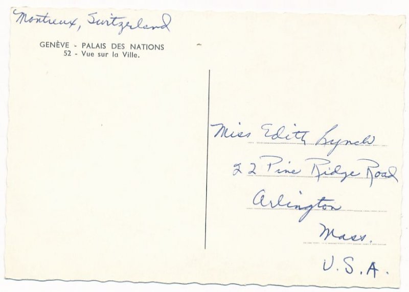 City View and Palace of Nations - Geneva, Switzerland