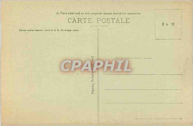 Postcard Old Vichy Villa Sevigne