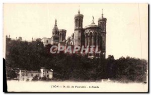 Lyon - Basilica of Fourviere - L & # 39Abside - Old Postcard