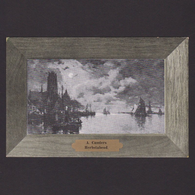 BELGIUM, Postcard, A.Cassiers Autumn evening, Unposted