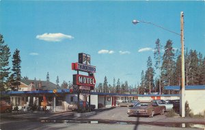 West Thunderbird Motel West Yellowstone Montana postcard