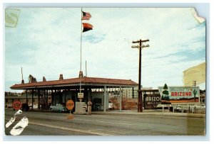 1970 Inspection Station in Highway 80, Yuma Arizona AZ Postcard