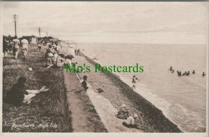 Kent Postcard - Dymchurch, High Tide - Used but not postally - RS26845