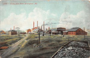 J39/ Birmingham Alabama Postcard c10 Ensley Furnace Factory Steel Plant 129