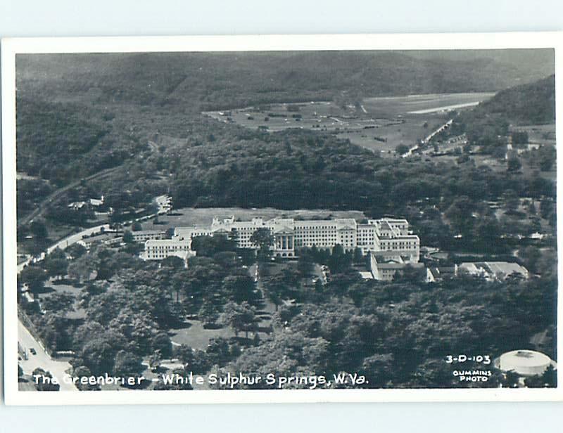 Old rppc THE GREENBRIER HOTEL White Sulfur Springs West Virginia WV HM4060