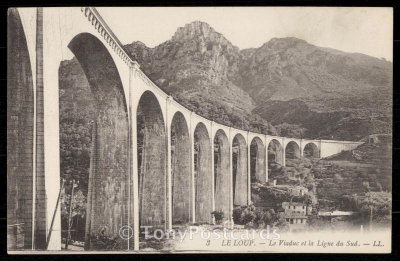 Le Loup - Le Viaduc et la Ligne du Sud