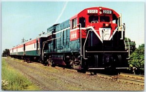 Postcard - Delaware & Hudson Railway Company's Preamble Express Unit Number 2312