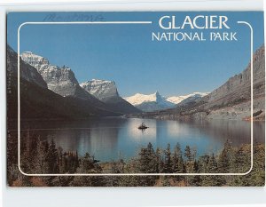 Postcard St. Mary Lake and Wild Goose Island, Glacier National Park, Montana