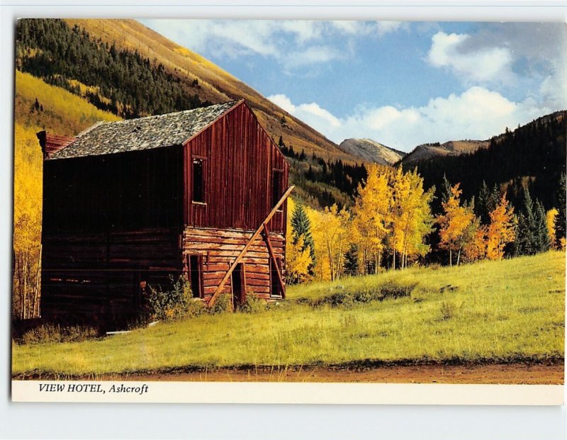 Postcard View Hotel, Ashcroft, Colorado