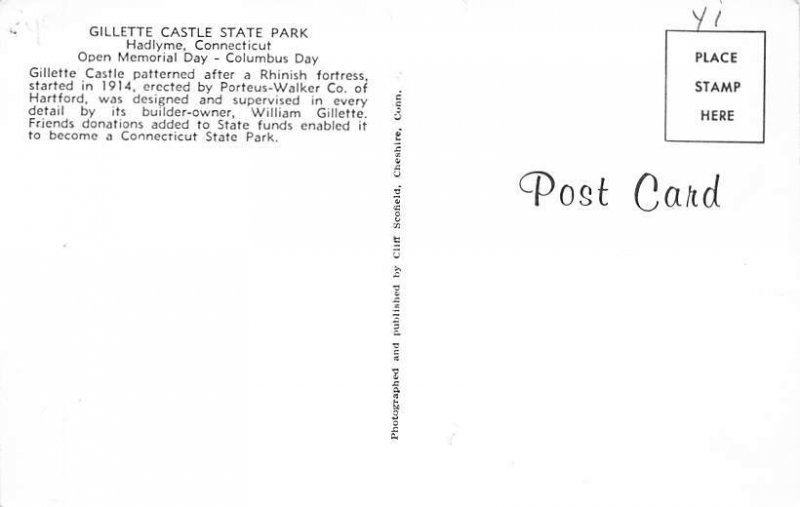 Gillette Castle State Park  Hartford CT 