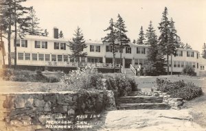 RPPC NEWAGEN INN East Side - Main Inn Southport, Maine ca 1950s Vintage Postcard