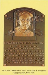 Edward Trowbridge Collins Baseball Hall Of Fame & Museum Cooperstown New York