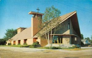 TRAVERSE CITY, MI Michigan IMMACULATE CONCEPTION CHURCH  c1950's Chrome Postcard