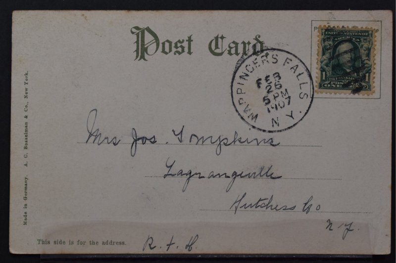 Poughkeepsie, NY - Vassar College - Rockefeller Hall - 1907