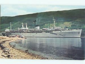 Pre-1980 Military navy warship boat USS HOLLAND SUBMARINE TENDER AC6096