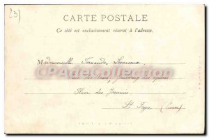 Postcard Old Ch?teau de Montaigut