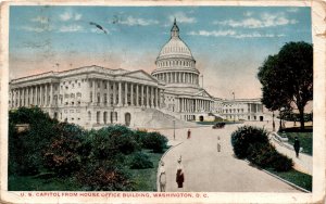 Keywords US Capitol building House Office Building Washington DC Americ Postcard