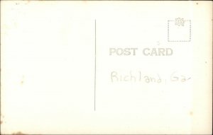 Richland GA T&T Restaurant US 280 Roadside Real Photo Postcard - Cline?