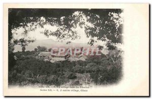 Old Postcard India India a village in Ghattes