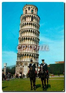 Postcard Modern pendent Pisa The Tower