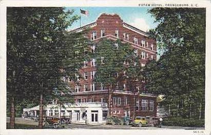 South Carolina Orangeburg Eutaw Hotel Curteich