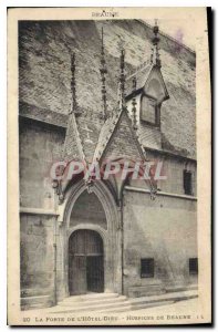 Postcard Old Gate Hotel Dieu Hospices de Beaune