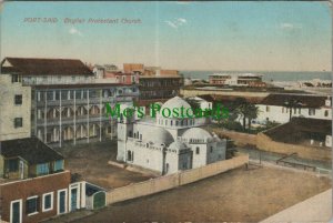 Egypt Postcard - Port Said, English Protestant Church  RS28362