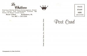 Vermont  Brattleboro Le Chateau Restaurant