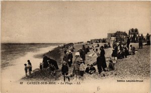 CPA CAYEUX-sur-MER - La Plage (514526)