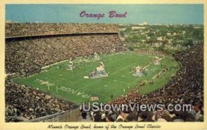 Miami's Orange Bowl - Florida FL  