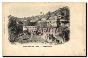 Old Postcard Roquefavour L'hermitage