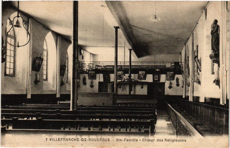 CPA VILLEFRANCHE-de-ROUERGUE - Ste-Famille (475367)