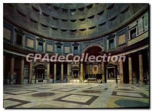 Postcard Modern Roma Interno Del Pantheon