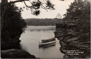 The Josephine at The Old River Bed Lower Dells WI Postcard PC510