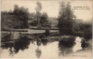 CPA LAURIERE L'ardour au Pont a l'Age (122488)