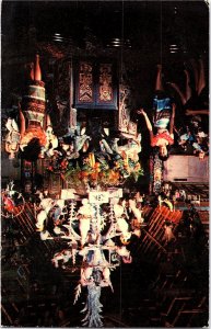 Disneyland Enchanted Tiki Room Postcard - Posted - Audio-Animatronics 1968