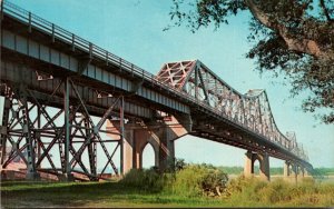 Louisiana Baton Rouge The Mississippi River Bridge