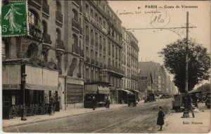 CPA PARIS 12e - Cours de Vincennes (55934)