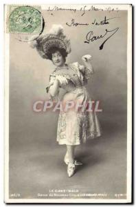 Old Postcard Dance Dance at the Cake Walk The circus Peres Sisters