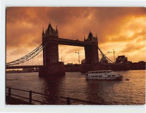 Postcard Tower Bridge London England