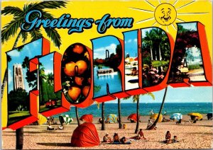 Florida Greetings Large Letter 1989