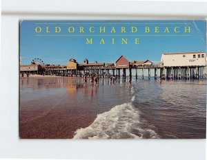 Postcard The Pier Old Orchard Beach Maine USA