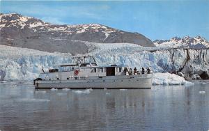 Alaska~Glacier Bay Cruise Boat Sea Crest~c1960s Postcard