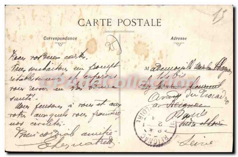 Old Postcard Enghien les Bains