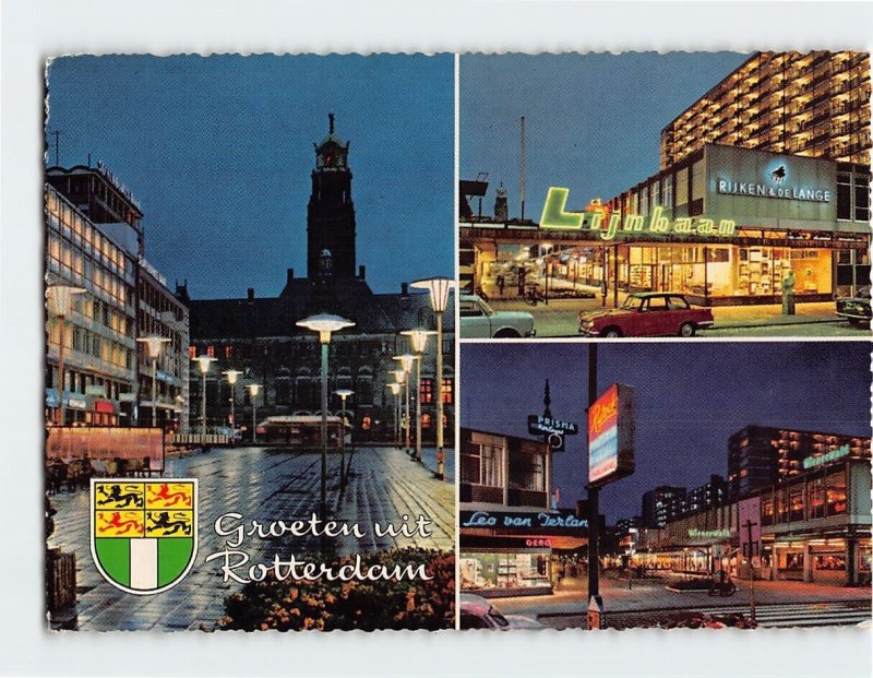 Postcard Groeten uit Rotterdam, Netherlands