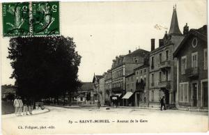 CPA Saint Mihiel-Avenue de la Gare (184023)