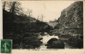 CPA Crozant Pont Neuf s la Sedelle FRANCE (1050246)